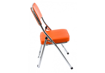 Стул Chair раскладной оранжевый. Фото №4
