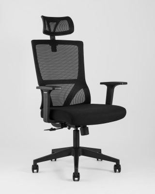Кресло руководителя TopChairs Local черное. Фото №3
