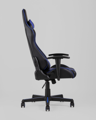 Кресло игровое TopChairs Camaro синее. Фото №4