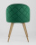 Стул Лион велюр с ромбами зеленый фото Стул Лион велюр с ромбами зеленый. Фото №6