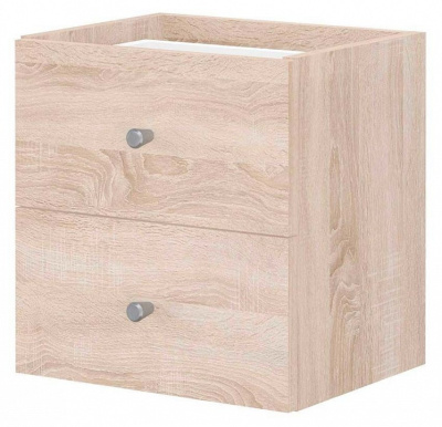 Ящик Polini Home Smart, древесина коричневая светлая дуб. Фото