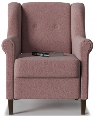 Кресло Бургос Pink Розовый велюр. Фото №2