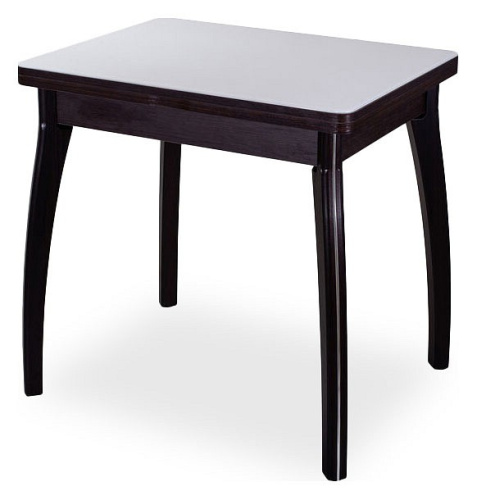 Стол кухонный , выбеленное закаленное стекло. Фото №1