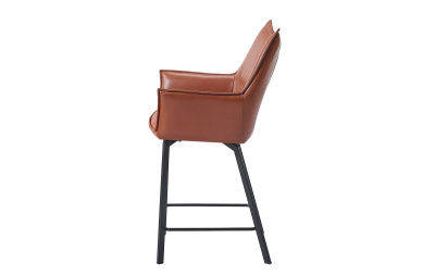 Полубарный стул SOHO коричневый. Фото №4