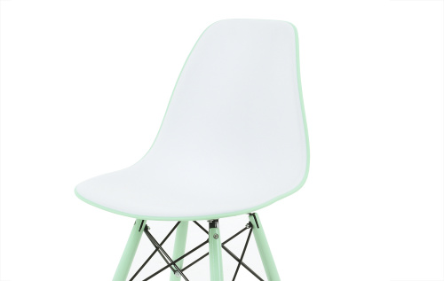 Стул ESF DC231A зеленый/белый. Фото №5