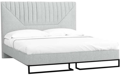 Кровать с ортопедическим основанием и ящиком 1.8 Loft Alberta Стоун фото Кровать с ортопедическим основанием и ящиком 1.8 Loft Alberta Стоун. Фото №2