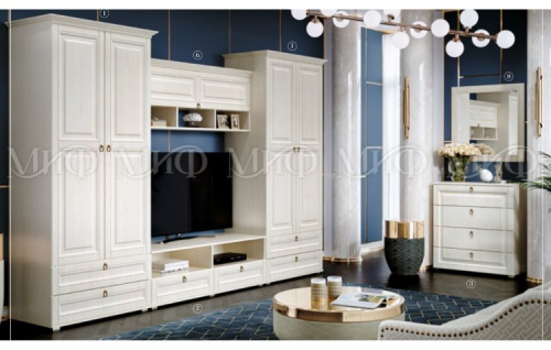 Модульная гостиная Престиж-1, композиция 1. Фото №1