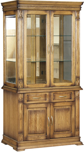 Шкаф комбинированный Верди Люкс 2з П487.19з. Фото №1