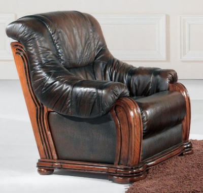 Кресло Castello коричневое. Фото №5