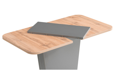 Стол деревянный Лурвин дуб вотан / графит фото Стол деревянный Лурвин дуб вотан / графит. Фото №4