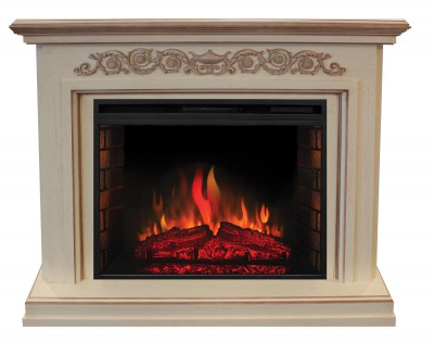 Электрокамин RealFlame Leticia 26 WT  с Epsilon 26 S IR. Фото №2