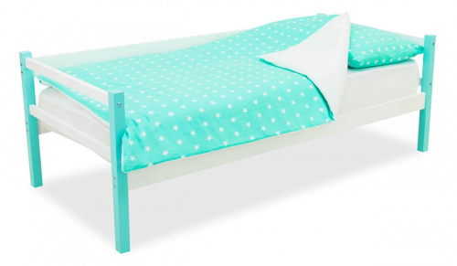 Кровать Svogen, белый. Фото №1