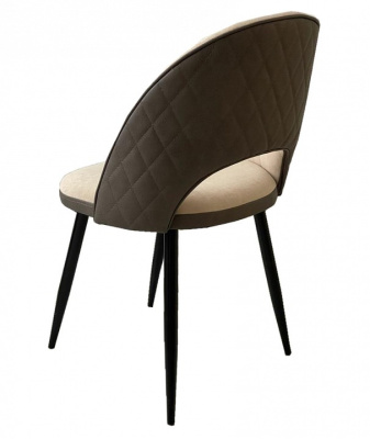 Стул DikLine 217 коричневый, кремовый. Фото №2