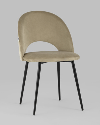 Стул Меган велюр капучино фото Стул Меган велюр капучино. Фото №3