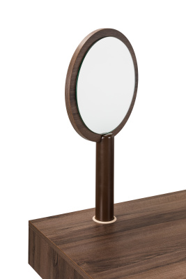 Зеркало для стола туалетного Сканди Орех. Фото №4