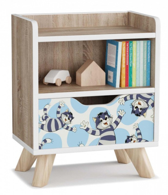 Тумба Скандинавик Простоквашино Пес grey. Фото №2