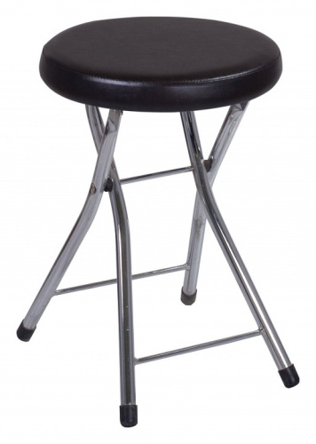 Кухонный табурет  черный венге, повышенной комфортности. Фото №1