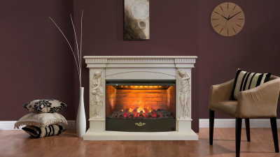 Электрокамин RealFlame Diva 33 WT с FireStar 33 3D. Фото №4