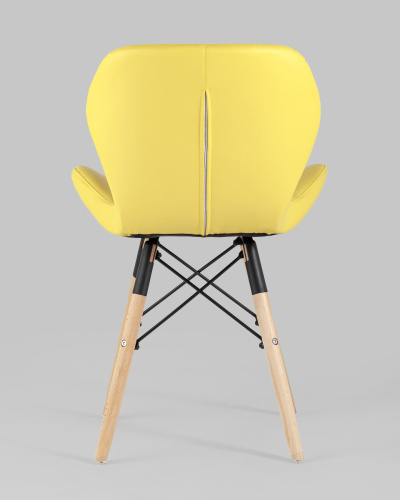 Стул Бон экокожа желтый. Фото №6