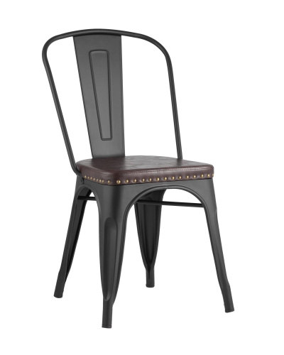 Стул TOLIX SOFT черный матовый. Фото №1