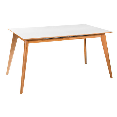 Стол раскладной Лунд белая столешница, 120 см. Фото №2