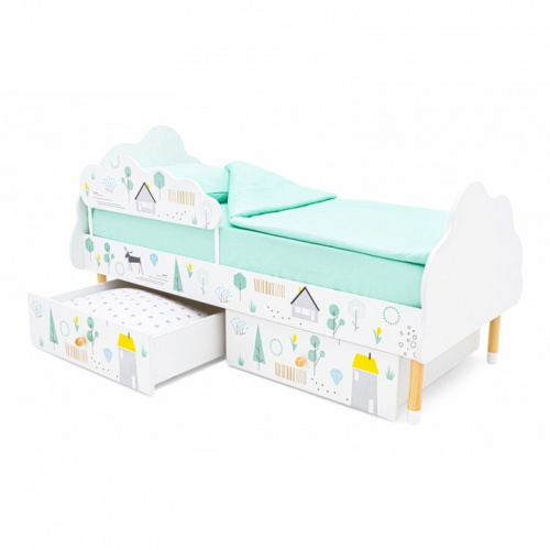 Кровать Stumpa 411908, белый. Фото №4