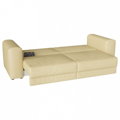 Диван Мэдисон 5 экокожа (экокожа, Бежевый) 250/90/120. Фото №2