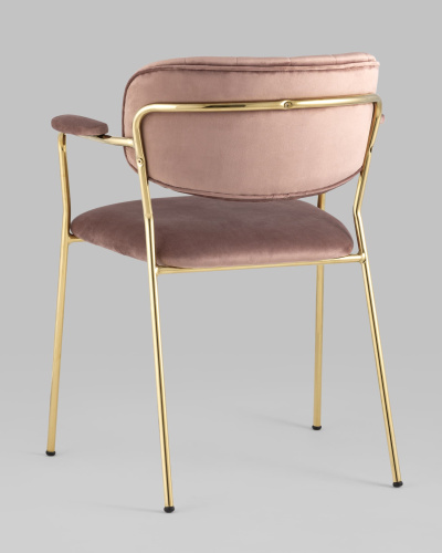 Стул Кэрол пыльно-розовый. Фото №7