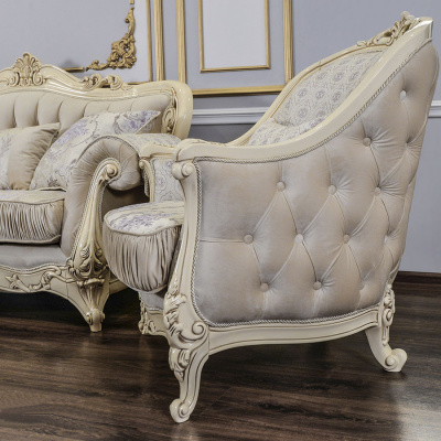 Кресло Мона Лиза крем. Фото №4