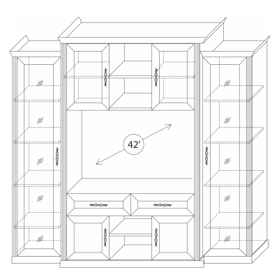 ТВ-модуль Венето. Фото №5