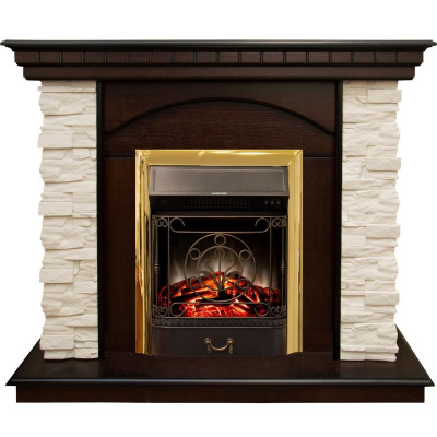 Электрокамин RealFlame Elford AO с Majestic Lux BR S. Фото №3
