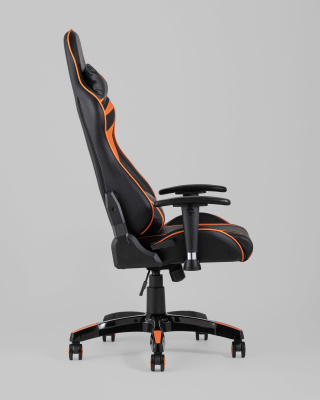 Кресло игровое TopChairs Corvette оранжевое. Фото №4