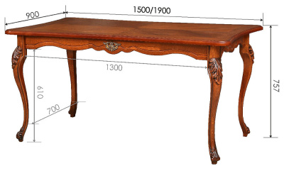 Стол Алези 3Р П353.08. Фото №2