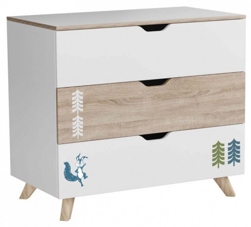 Комод Маша и Медведь Folk. Фото №1