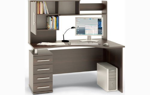 Компьютерный стол КСТ-104.1 + КН-14. Фото №1