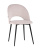 Стул Меган велюр светло-розовый фото Стул Меган велюр светло-розовый. Фото №2