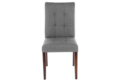 Стул деревянный Madina dark walnut / fabric grey фото Стул деревянный Madina dark walnut / fabric grey. Фото №3