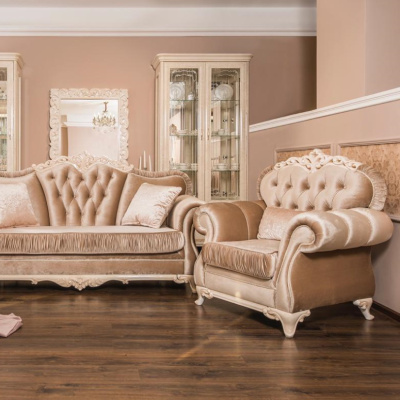 Кресло Патрисия серый глянец. Фото №4