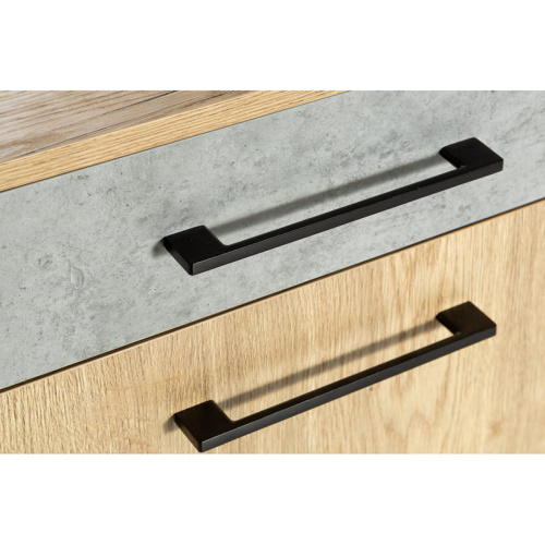 Комод для обуви с ящиком Loft Дуб натур/Бетон. Фото №8