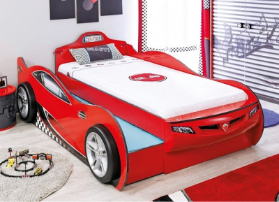 Cilek Coupe с выдвижным спальным местом красный. Фото №2