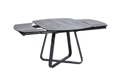 Стол обеденный SATURN (120) GRAY (серый). Фото №5