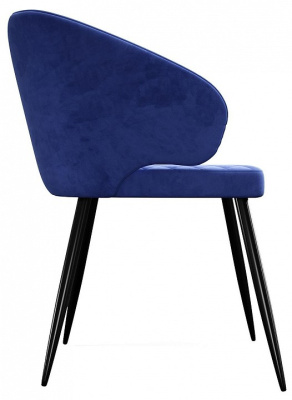 Стул DikLine 255 синий К17/белый. Фото №2