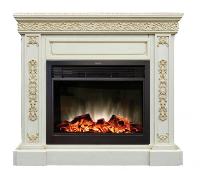 Электрокамин RealFlame Ekaterina WT с Moonblaze LUX BL. Фото №2