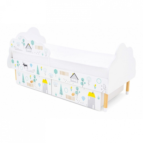 Кровать Stumpa 411908, белый. Фото №7