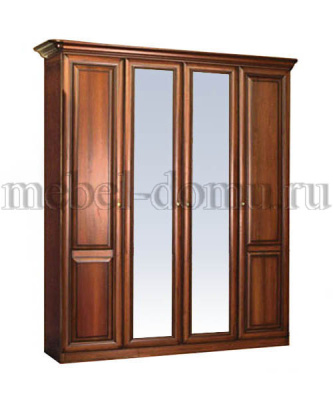 Шкаф 4-дверный Джулия 2554. Фото №3