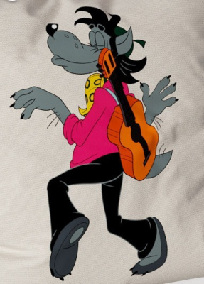 Подушка декоративная Ну, погоди. Фото №2