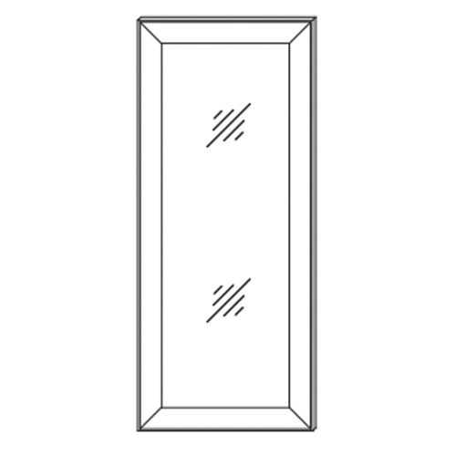 Зеркало над тумбой высокой Сиена. Фото №4