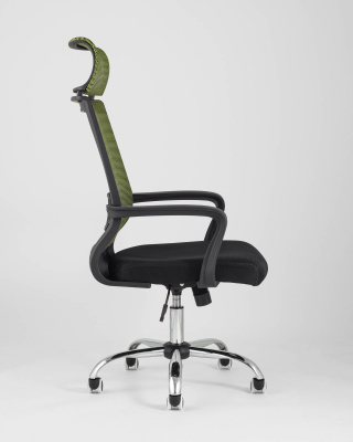 Кресло офисное TopChairs Style зеленое. Фото №5
