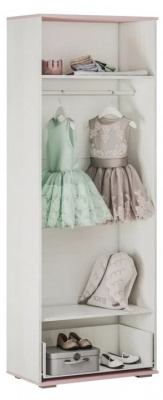 Шкаф платяной Малибу,белый фото Шкаф платяной Малибу,белый. Фото №3