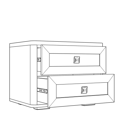 Тумба прикроватная Парма Нео. Фото №5